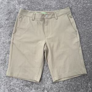 Bonobos Golf Shorts 30 Waist 10″ Inseam Performance Stretch Beige Mens Anti-Slip